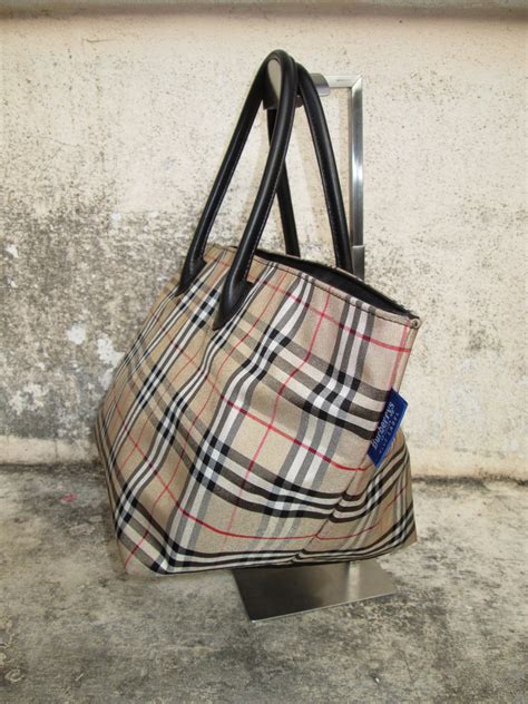 is burberry blue label authentic